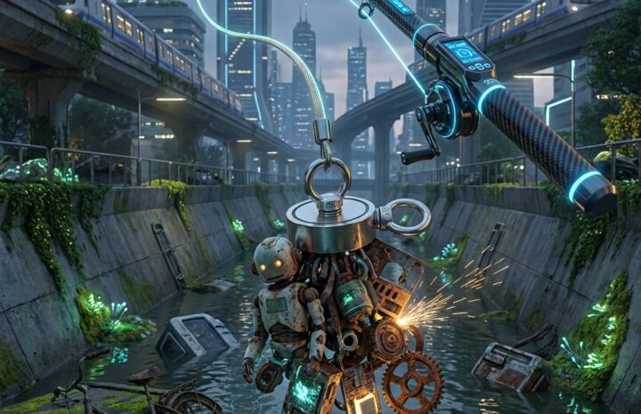 MR200 Magnet za magnetni ribolov - magnet fishing 200kg